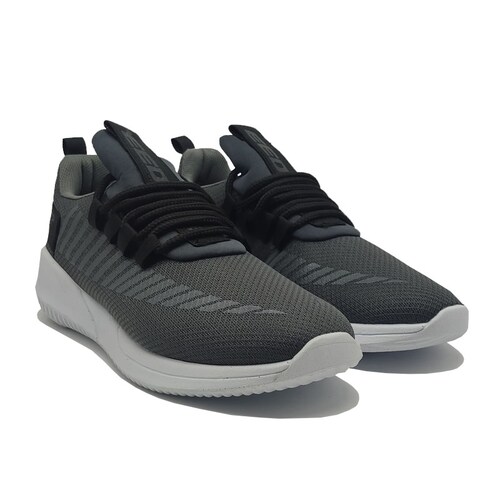 Tenis Eeedes 1555 Gris Oxford Hombre Unisex Deportivo Ejercicio Gym 