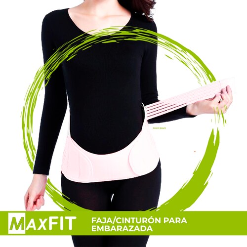 Faja Para Embarazada  y Maternidad, Soporte Embarazo Maxfit Hd301.