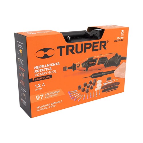 Mototool Profesional con Juego de Accesorios MOTO-A2 Truper