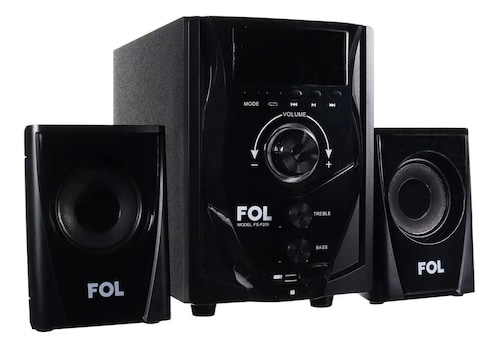 Minicomponente Fol Bluetooth Sistema Audio Estéreo Modular