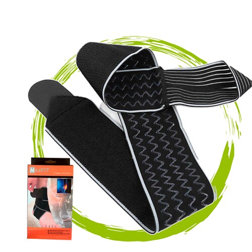 Tobillera Deportiva Tipo Venda  Para Deporte Y Lesion Rehabilitación, 1 Pz Maxfit Hh001