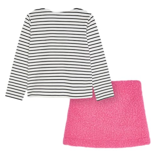 Conjunto Falda Rizo Y Playera Niña Marca Mayoral.
