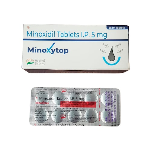 Minoxidil 5mg 50 Tabletas Minoxytop