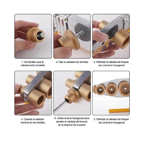Set Termofusora Incluye Dados (20mm A 63mm) Estuche metalico