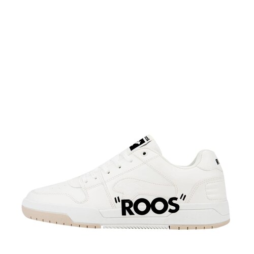 Tenis casual urbano Kangaroos para hombre, color blanco, tipo choclo, mod. 1025405