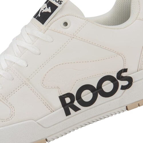 Tenis casual urbano Kangaroos para hombre, color blanco, tipo choclo, mod. 1025405