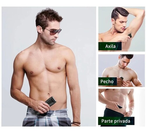 Rasuradora Hombre Corporal Zonas Intimas Cortadora Cabello