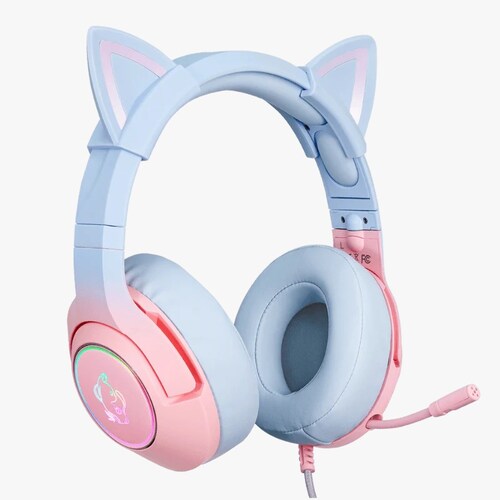 Audifonos gamer con microfono y luz led Onikuma K9 gradient 3.5