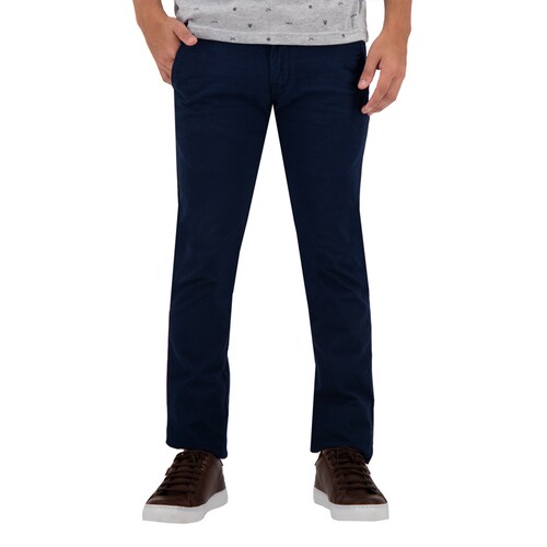 Chino de Gabardina Premium -Azul Petróleo Holstone Hombre