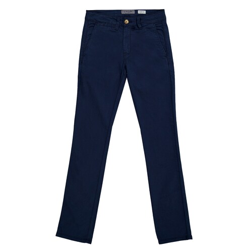 Chino de Gabardina Premium -Azul Petróleo Holstone Hombre