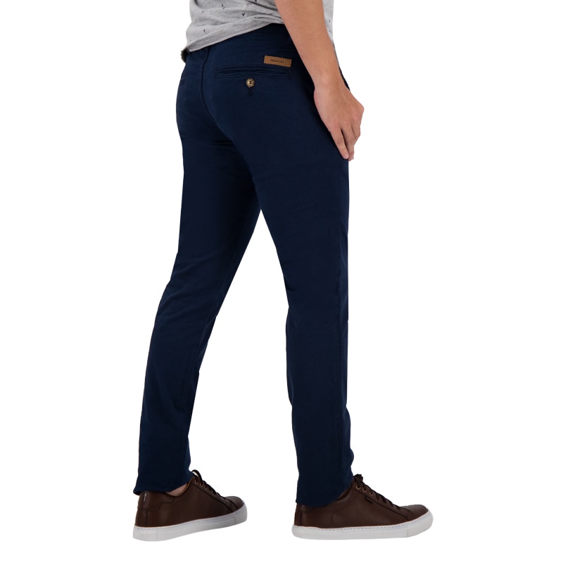 Pantalon azul best sale petroleo hombre