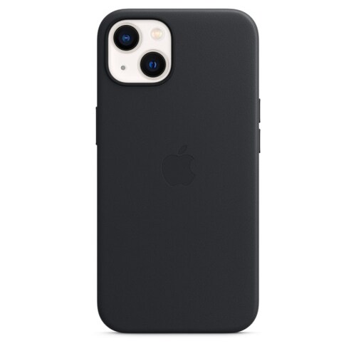 Funda de piel con MagSafe para el iPhone 13 - Medianoche