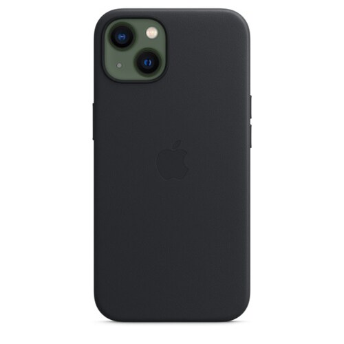Funda de piel con MagSafe para el iPhone 13 - Medianoche