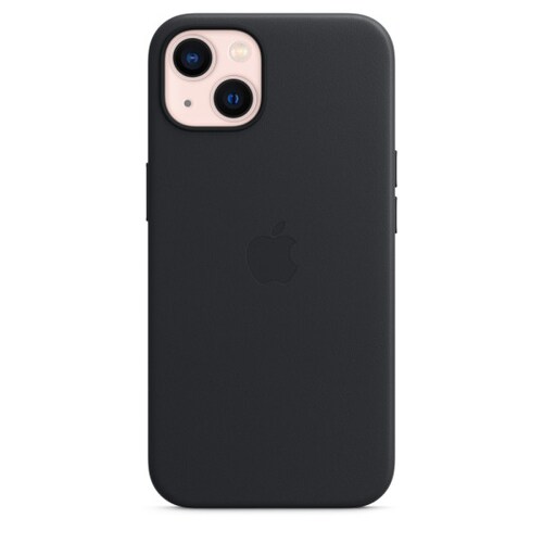 Funda de piel con MagSafe para el iPhone 13 - Medianoche