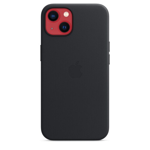 Funda de piel con MagSafe para el iPhone 13 - Medianoche
