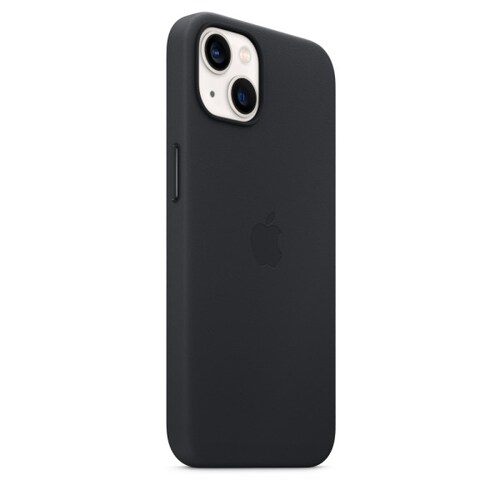 Funda de piel con MagSafe para el iPhone 13 - Medianoche