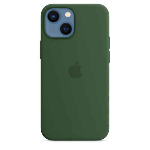 Funda de Silicon con MagSafe para el iPhone 13 Mini - Verde Trebol