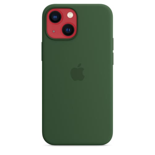 Funda de Silicon con MagSafe para el iPhone 13 Mini - Verde Trebol