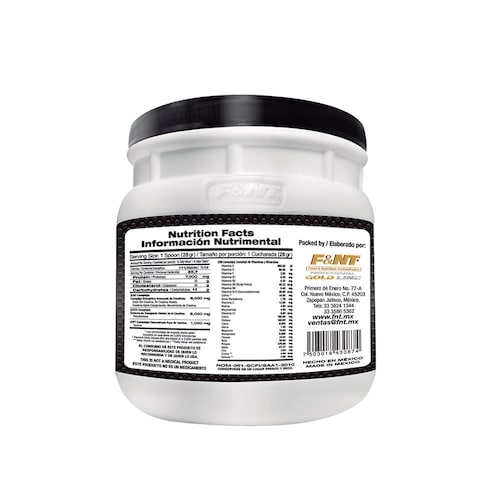 Mega Creatine 1,000 Gr: Creatina Sabor Naranja Fnt 1kg