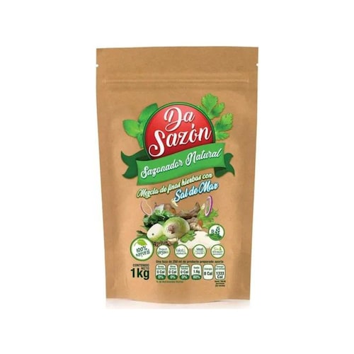 Sazonador Vegetariano 1kg Vegano Caldo Vegetal Da Sazón