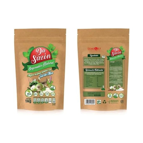 Sazonador Vegetariano 1kg Vegano Caldo Vegetal Da Sazón
