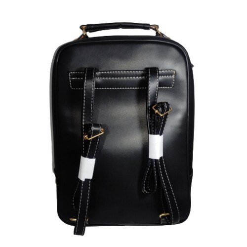 Mochila Bolsa De Cuero Para Mujer Atrapasueños Color Verde Olivo