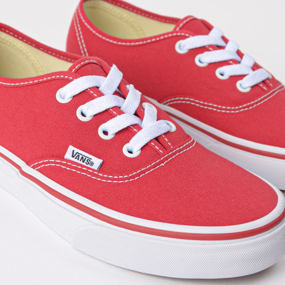 Tenis deals vans rojos