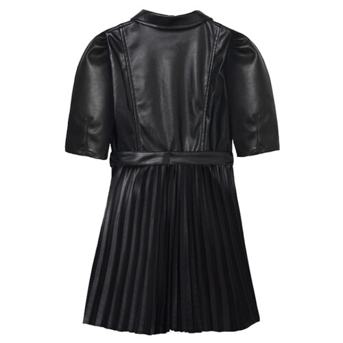 Vestido Polipiel Para Niña Marca Mayoral Color Negro
