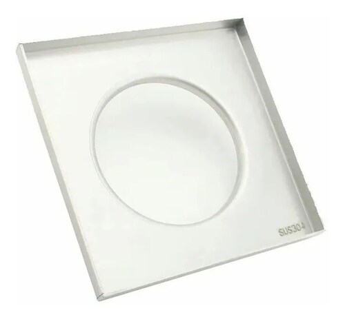 Coladera 15*15cm Acero Inoxidable