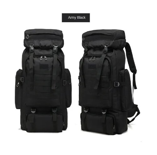 Mochila Táctica Militar 70l Campismo Senderismo Multifuncion