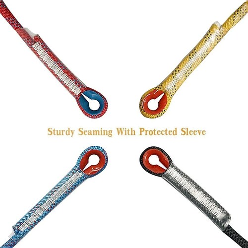 Cuerda Negra  Paracord De 12mm Para Escalada De Montaña, 10 M