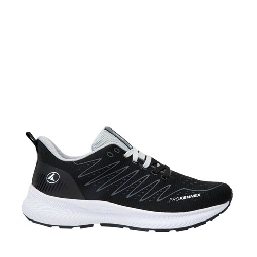 Tenis deportivo Prokennex para correr de hombre, color negro, mod. 1025379.