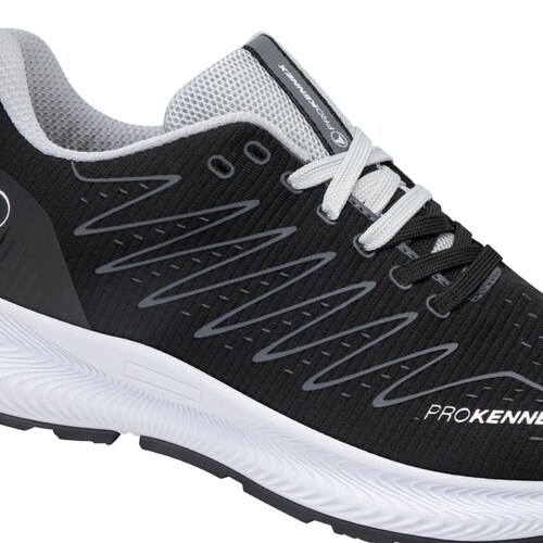 Tenis deportivo Prokennex para correr de hombre, color negro, mod. 1025379.