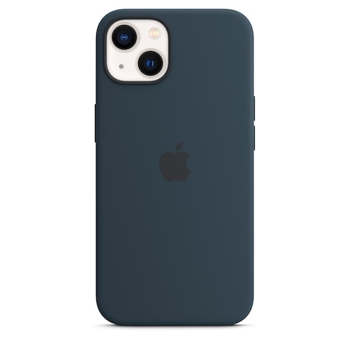 Funda de silicón Apple con MagSafe para el iPhone 13 Azul 