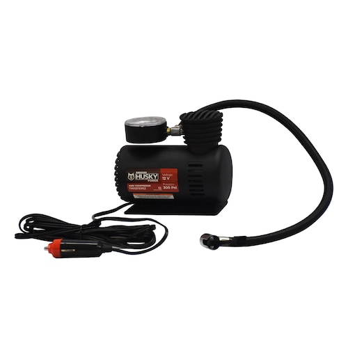 MINI COMPRESOR DE AIRE SWEDISH HUSKY POWER 12V 300 PSI MANGUERA 40 CM - TWISTER12