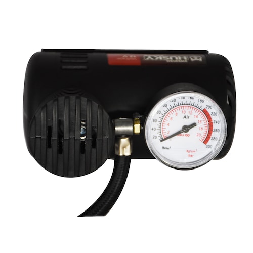 MINI COMPRESOR DE AIRE SWEDISH HUSKY POWER 12V 300 PSI MANGUERA 40 CM - TWISTER12