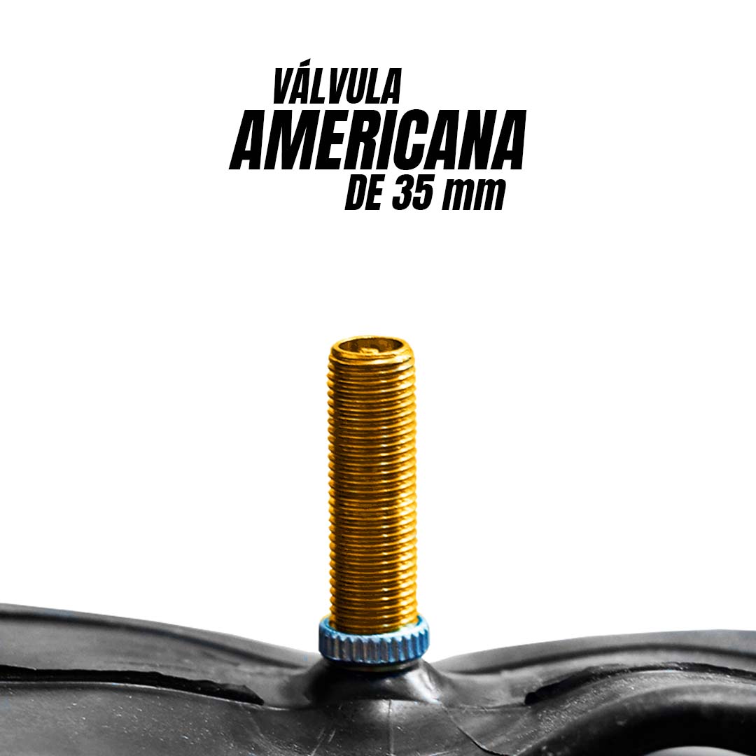 Valvula americana online bicicleta