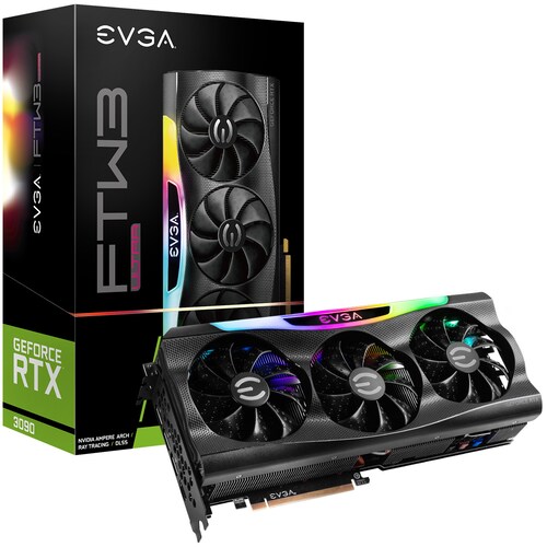 TARJETA DE VIDEO EVGA 24G-P5-3987-KR GE FORCE RTX 3090 FTW3 ULTRA GAM