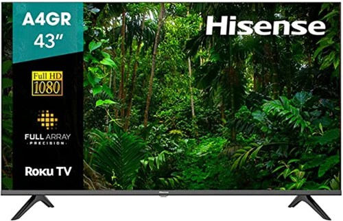 Pantalla Smart TV Hisense 43A4GR - 43" - Full HD - Wi-Fi HDMI 