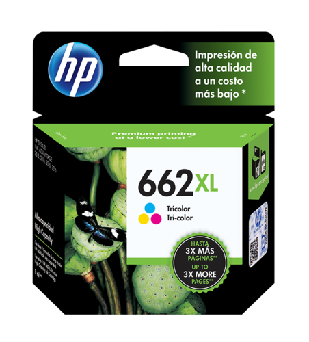 CARTUCHO HP 662XL COLOR PARA 2515 (CZ106AL)  