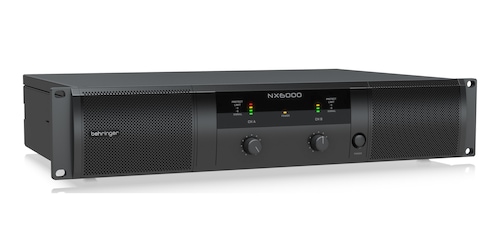 Amplificador De Audio Behringer Nx6000 6000 Watts Clase D