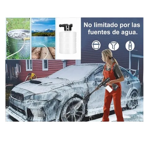 Pistola Inalámbrica Hidrolavadora Portátil 1500 Psi