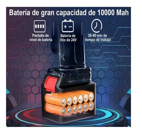 Pistola Inalámbrica Hidrolavadora Portátil 1500 Psi
