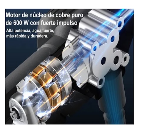 Pistola Inalámbrica Hidrolavadora Portátil 1500 Psi