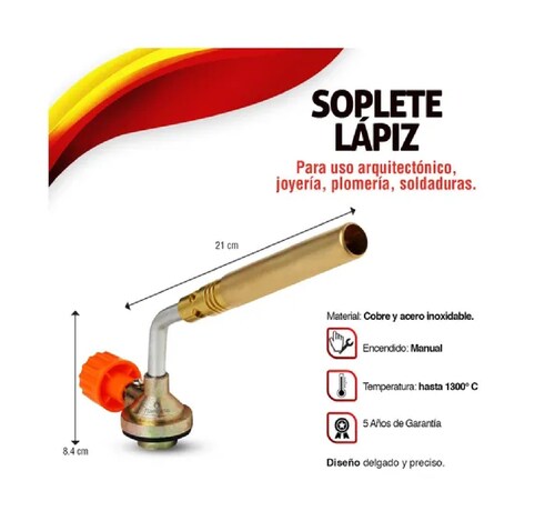 Soplete Punta Lápiz Para Soldar Ideal Para Casa Y Taller