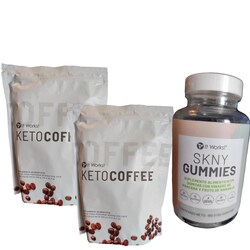 Kit-10 KettoCoffe + Skiny Gummies