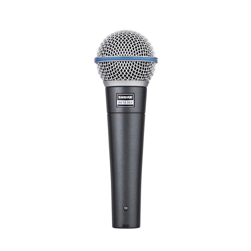 Micrófono Shure Beta 58a Dinámico Supercardioide Negro.