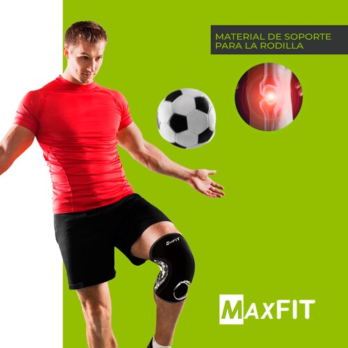 Rodilleras Elasticas De Neopreno Crossfit -gym Maxfit Gm425