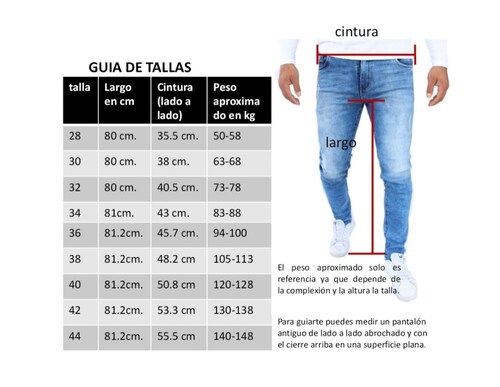 Pantalón Semiskinny de Mezclilla Stretch Gruesa para Hombre John