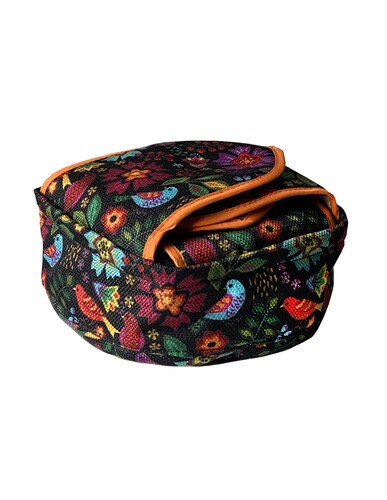 Tortillero Artesanal Microtérmico de Tela Multicolor